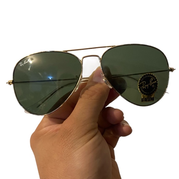 Ray Ban RB3025 L0205 Aviator Large Metal NEW WITH DEFECTS